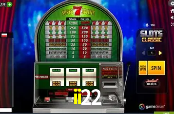 Descubra a Magia dos Jogos de Arcade no ii22